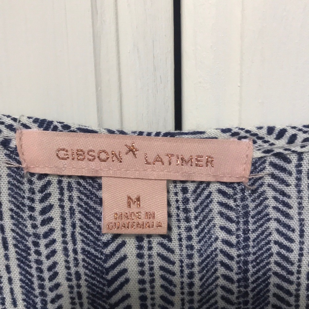 SALE🎉Gibson/Latimer Tunic BL/Cr  dress NWOT - Picture 5 of 7